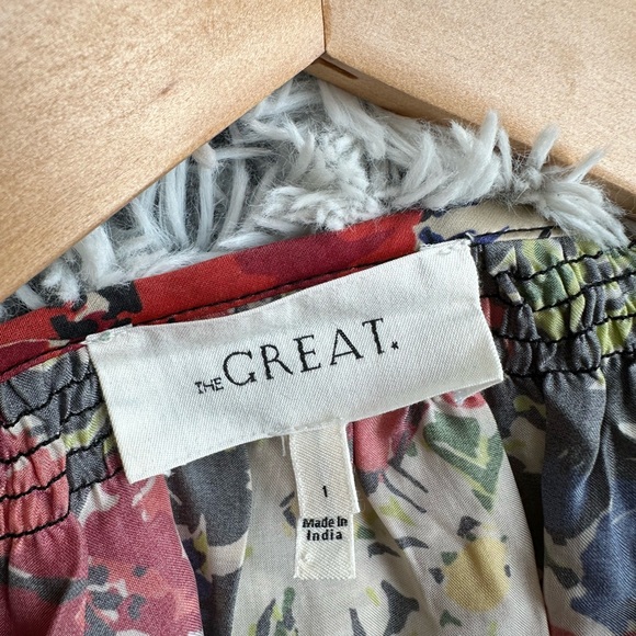 Colorful Floral Women's Top - Picture 4 of 7